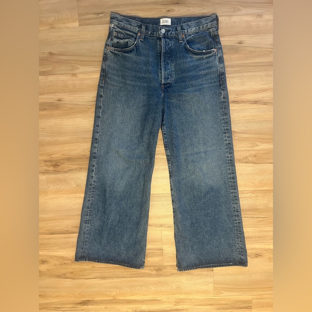 CITIZENS OF HUMANITY Beverly Slouch Boot Jeans in Corsage Size 28